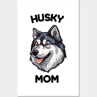 Husky Mom Dog Lover Gift Dog Breed Pet Lover Puppy Posters and Art